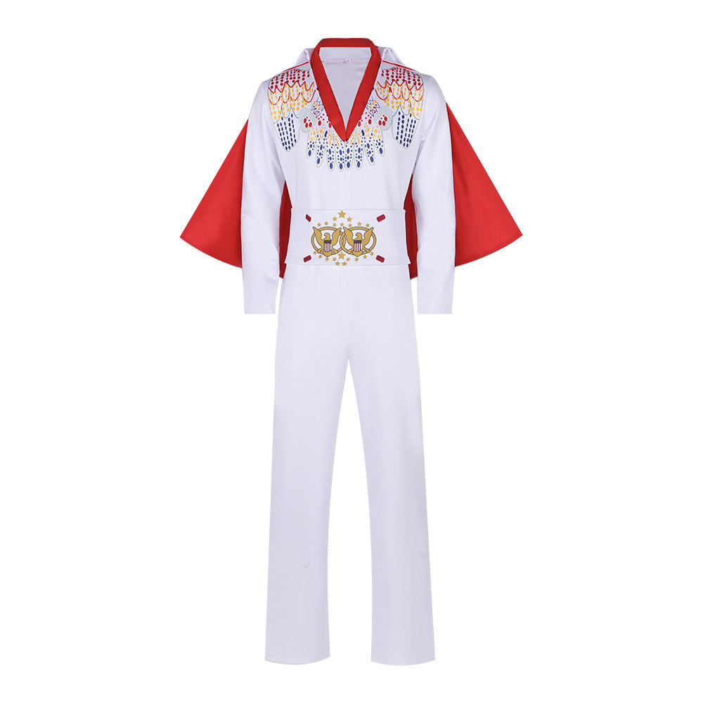 Elvis Viva Las Vegas Fancy dress Costume Halloween