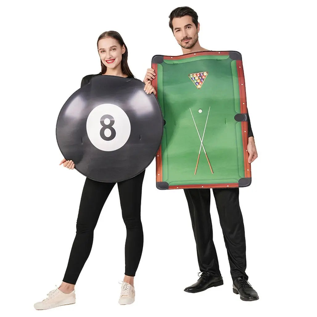 Billiards Set Adult Funny Costumes Cosplay Party Carnival|?PajmasBuy