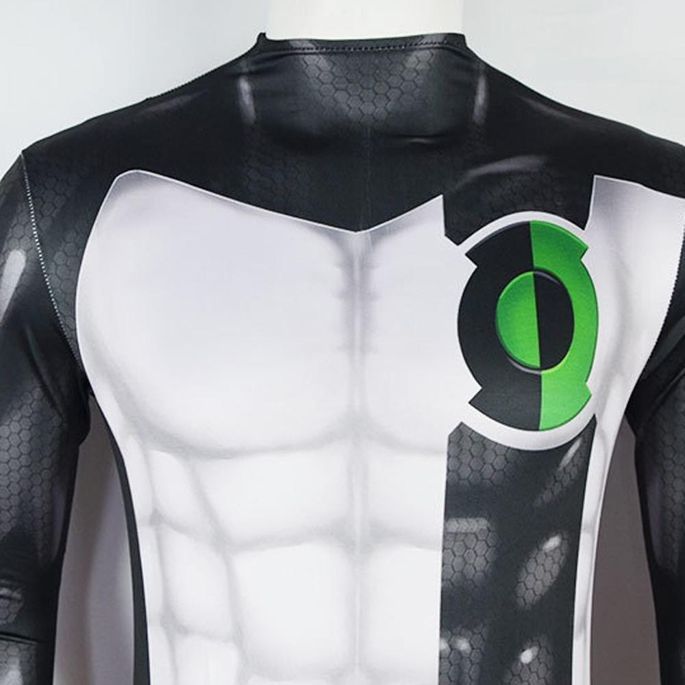 Green Lantern Movie Kyle Rayner Adult Zentai Jumpsuit Cosplay Costume Carnival - Pajamasbuy