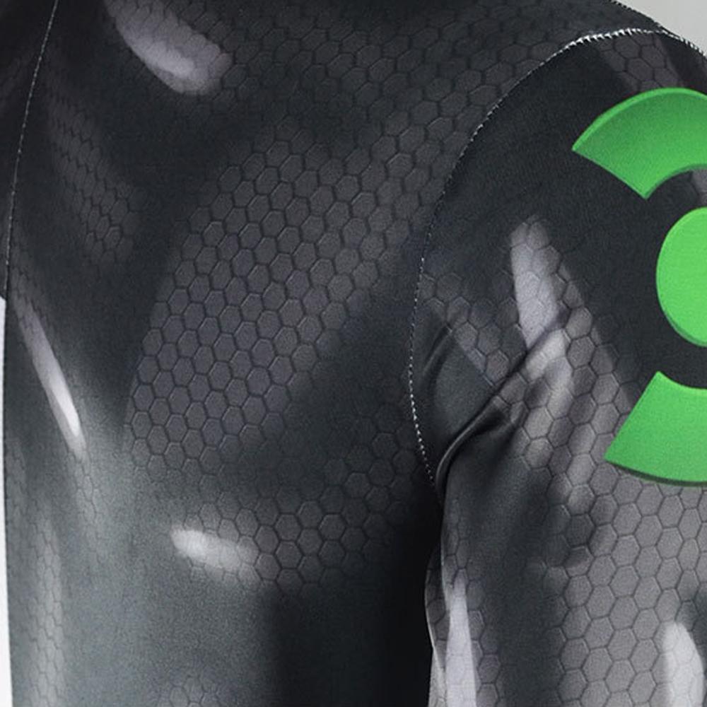 Green Lantern Movie Kyle Rayner Adult Zentai Jumpsuit Cosplay Costume Carnival - Pajamasbuy