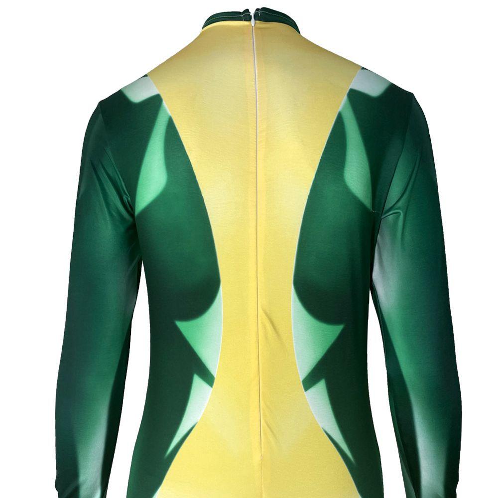 X Men Rogue Outfits Halloween Party Cosplay Costume Jumpsuit - Pajamasbuy