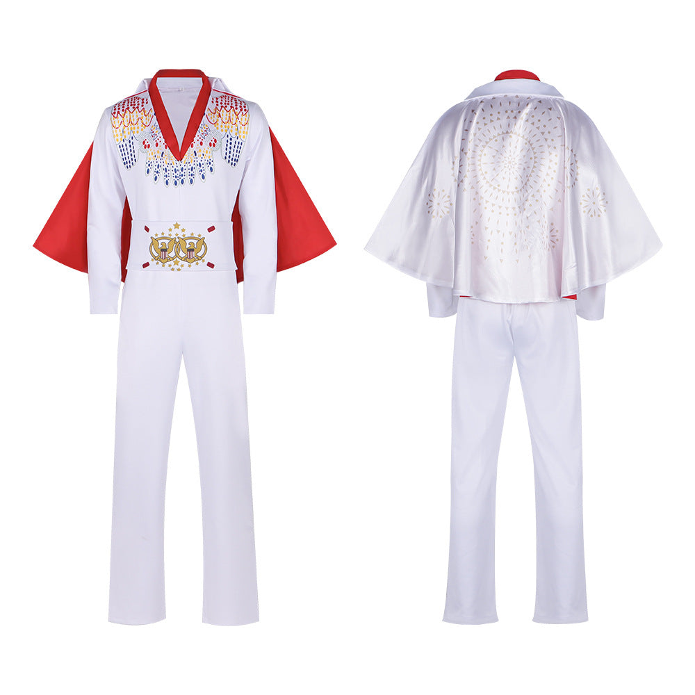 Elvis Viva Las Vegas Fancy dress Costume Halloween