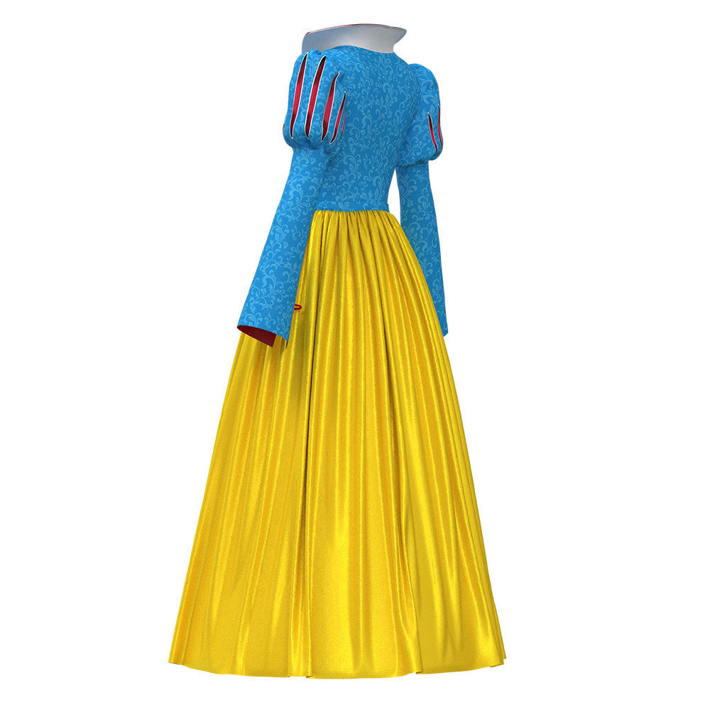 2025 Snow White Dress Cosplay Costume Halloween Party Carnival
