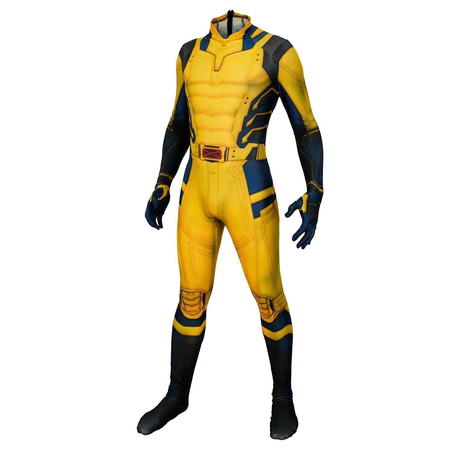Deadpool 3 Wolverine Logan James Howlett Cosplay Jumpsuit Costume for Adults & Kids - Pajamasbuy
